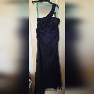 DKNY Strapless Midnight Blue Dress